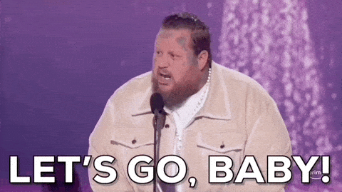 Lets Go Baby GIF by Academy of Country Music Awards