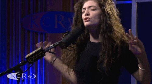 Lorde GIF by Vulture.com - Find & Share on GIPHY