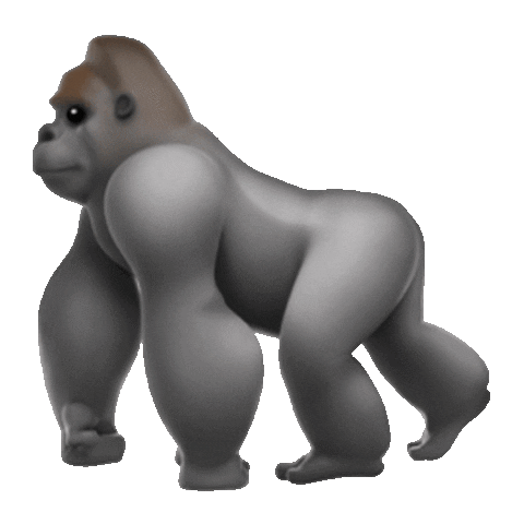 Gorilla Frat Sticker by Zeta Psi Fraternity International