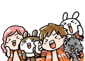 Bunny Rabbit Sticker by off60