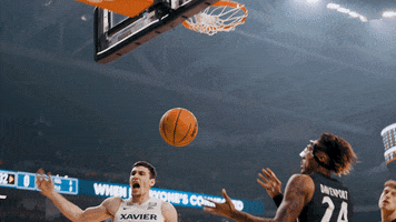Yell College Basketball GIF by Xavier Men's Basketball