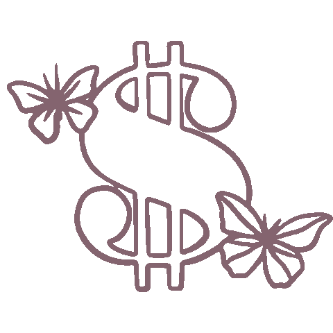 Money Sticker by Natalia Benson