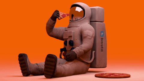 astronaut pizza