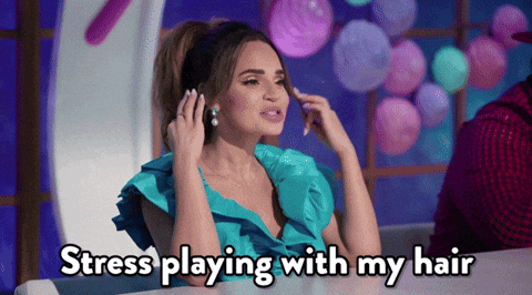 Stressed Out Stress GIF by Rosanna Pansino by RosannaPansino