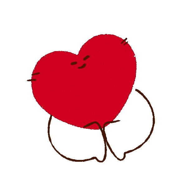 Heart Dating Sticker