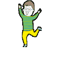 喜ぶ Sticker by nobirunja