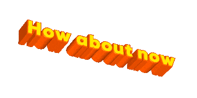 How About Now Sticker