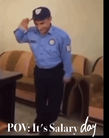 Salute Salary Day GIF