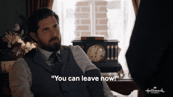 Leave Hearties GIF by Hallmark Mystery