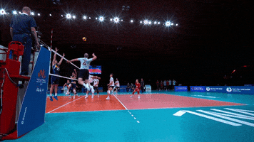Blocking Italian GIF by Volleyball World