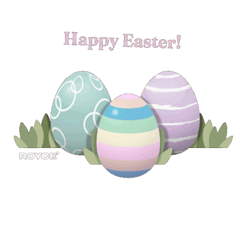Easter Bunny Animation Sticker by ROYCE' Chocolate USA