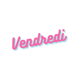 Vendredi Sticker by BaccOffice