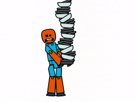 Work Lol GIF by Stikbot