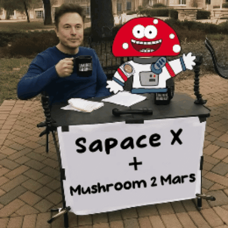 Mushroom 2 Mars GIF