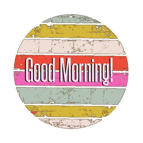 Good Morning Wow Sticker