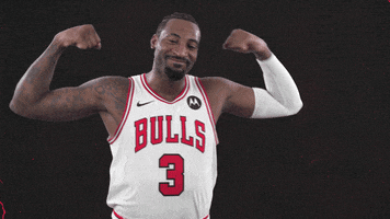 Andre Drummond Sport GIF by Chicago Bulls