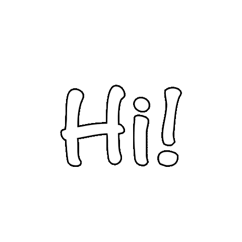 Greetings Hello Sticker