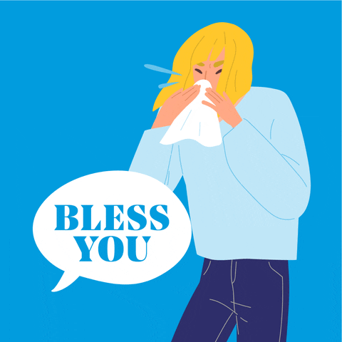 Bless You Sneezing GIF by Gruppo San Donato