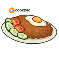 Nasi Goreng Eating Sticker by Cookpad italia