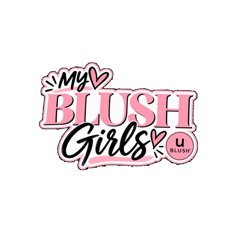 The Blush Life Sticker