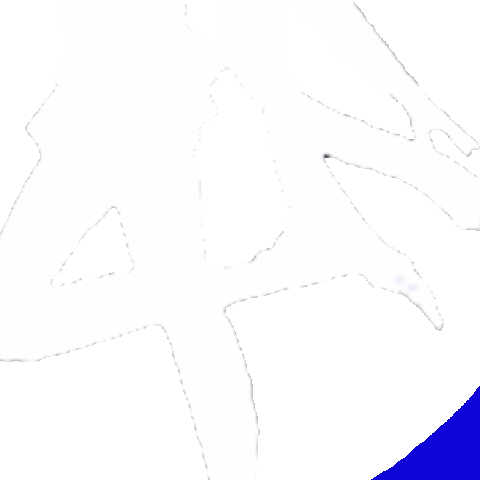 Mavi Ay Kuaför Sticker