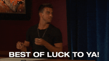 Best Of Luck Reaction GIF by The Bachelorette