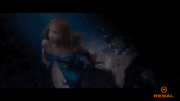 The Little Mermaid Swimming GIF by Regal