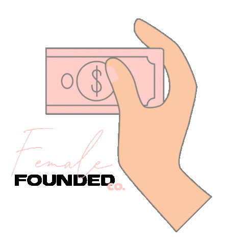 Femalefoundedco Femalefounded Transparent Transparency Sticker by femalefoundedco