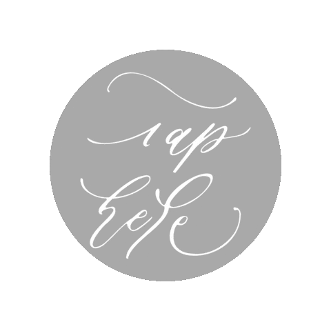 Tap Calligraphy Sticker