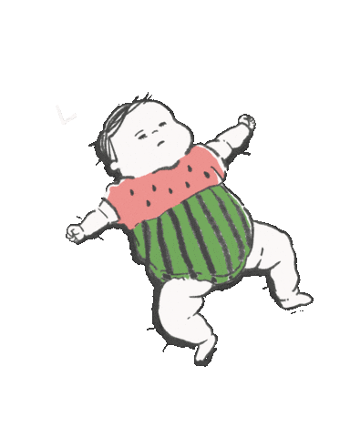 スイカ Love Sticker