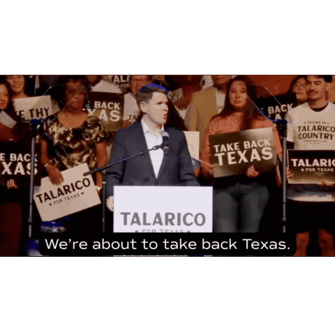 Texas Sticker by James Talarico