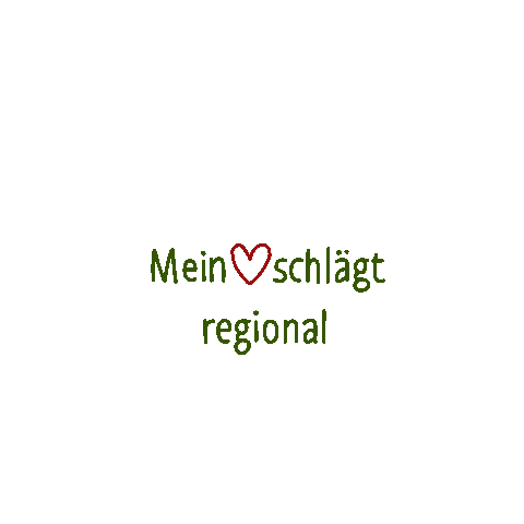Herz Sticker by regionalheart