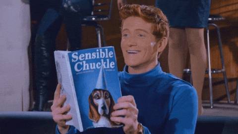 sensible chuckle GIF