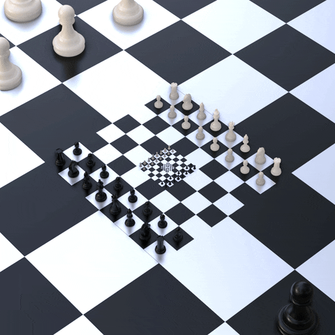 Spin Chess GIF by Feliks Tomasz Konczakowski - Find & Share on GIPHY