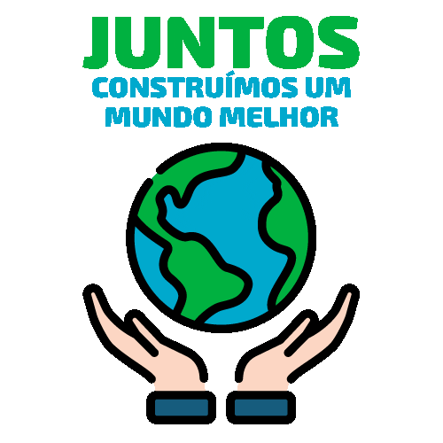 World Hands Sticker by Únilos