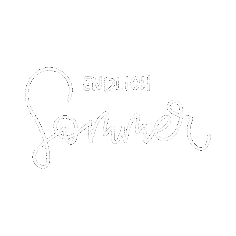 Summer Lettering Sticker