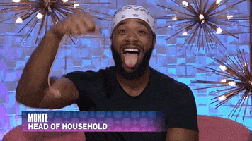 Head Of Household Monte GIF by Big Brother