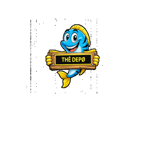 Fishies Sticker by The Depo Venue