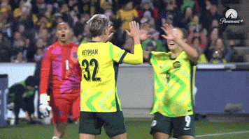 Caitlin Foord Celebration GIF by Football Australia