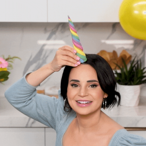 Party Love GIF by Rosanna Pansino