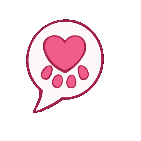 Heart Pet Sticker by Alphavet