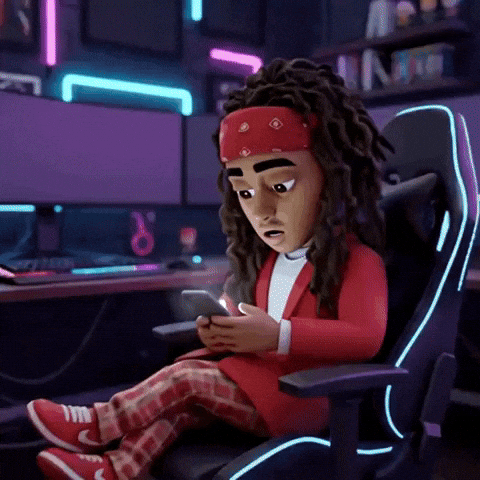 What You Doing Message GIF