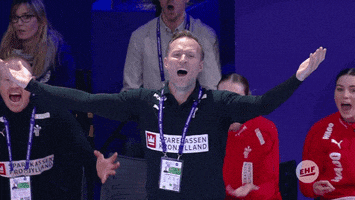 angry coach GIF by EHF