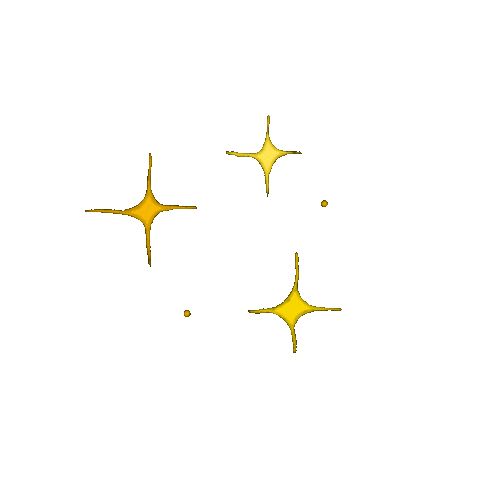 Stars Twinkle Sticker by Boxadessin