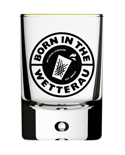 BORN IN THE WETTERAU Sticker