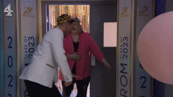 Friends Queen GIF by Hollyoaks