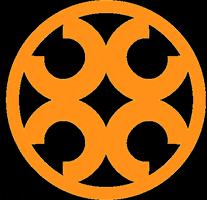 Orange Cube GIF