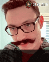 Mustache Radiating GIF by DrSquatchSoapCo