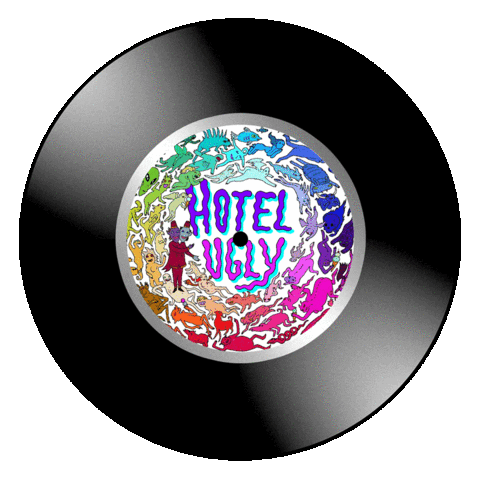 Hotel Ugly Sticker