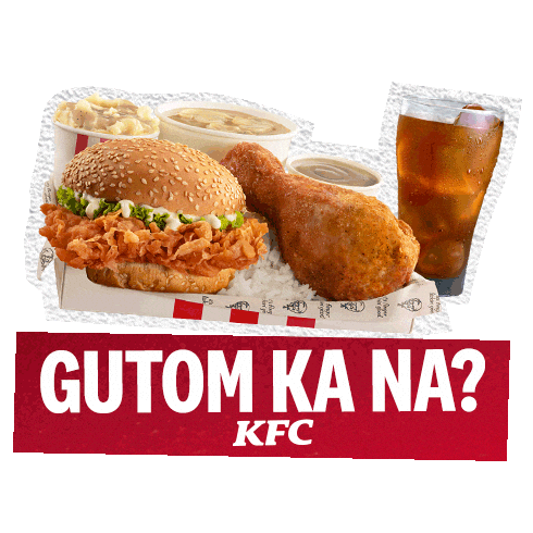 Hungry Lets Go Sticker by KFC Philippines